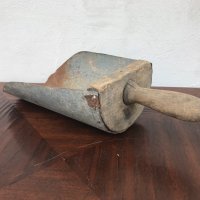 Стара лопатка за зърно №0743, снимка 3 - Антикварни и старинни предмети - 34053124