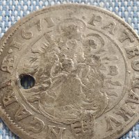 Сребърна монета 6 кройцера 1671г. Леополд първи Кремниц Унгария 13774, снимка 9 - Нумизматика и бонистика - 42890187