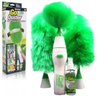 Eлектрическа четка за прах Go Duster, с 3 накрайника, снимка 8 - Прахосмукачки - 31418606