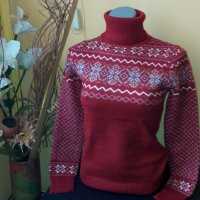 Нов пуловер поло, снимка 1 - Блузи с дълъг ръкав и пуловери - 38749537