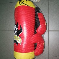 Боксова круша с ръкавици детска игра 