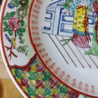 Стара китайска чиния , китай, снимка 5 - Антикварни и старинни предмети - 34895107