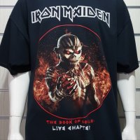 Нова мъжка тениска на музикалната група IRON MAIDEN -THE BOOK OF SOULS LIVE CHAPTER , снимка 5 - Тениски - 30648352