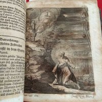 Две стари книги от 1694 !! Библия гравюри Германия, снимка 4 - Други - 31600754