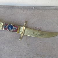 Турски нож ханджар ятаган сувенир, снимка 4 - Други ценни предмети - 36958662