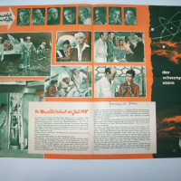Рекламна брошура на Sci-Fi филм от 1960г., снимка 2 - Други ценни предмети - 36551965