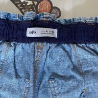 Детски дънки Зара/ Zara тип paperbag 10 години, снимка 5 - Детски панталони и дънки - 42170566