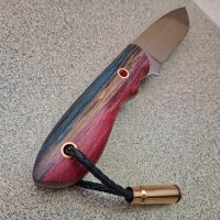 Ръчно изработен ловен нож от марка KD handmade knives ловни ножове, снимка 4 - Ловно оръжие - 44506399