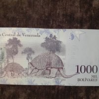 1000 боливара Венецуела 2017, снимка 1 - Нумизматика и бонистика - 29999530