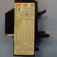 термично реле ABB T25 DU 1.0A thermal relay, снимка 4 - Резервни части за машини - 37506199