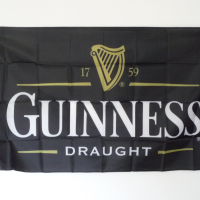 Guinness Draught знаме тъмна ирландска бира реклама Гинес, снимка 3 - Декорация за дома - 36533835