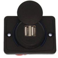 Зарядно за кола с 2 USB порта,ДВОЕН USB ПОРТ 12-24V - 46076, снимка 3 - Аксесоари и консумативи - 42336312