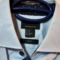 Мъжка риза H&M Slim Fit, снимка 10 - Ризи - 32384387
