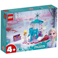 Конструктор LEGO® Disney Frozen 43209 - Ледените конюшни на Елза и Нок / 53 части, снимка 1 - Конструктори - 44554640