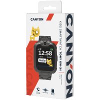 Смарт часовник за Деца CANYON CNE-KW31BB Tony KW-31 Черен С функция обаждане от часовника, снимка 6 - Смарт гривни - 36629296