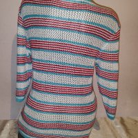 Пуловер мрежа р-р ХS, снимка 6 - Блузи с дълъг ръкав и пуловери - 42798758