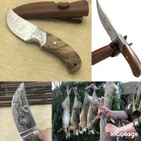 ловен ноЖ за дране на животни тактически военен подходящ за ловец, снимка 7 - Ножове - 42066002