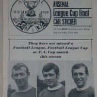 Оригинални стари футболни програми на АРСЕНАЛ от сезон 1968/69, снимка 17 - Фен артикули - 28346745