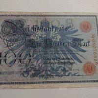 Райх банкнота - Германия - 100 марки / 1908 година- 17919, снимка 6 - Нумизматика и бонистика - 31035166