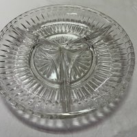 Винтидж кристална чиния №1396, снимка 1 - Антикварни и старинни предмети - 35024681