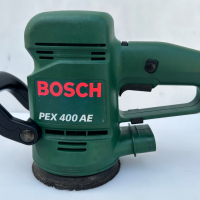 BOSCH PEX 400 AE - Ексцентършлайф 400W перфектен!, снимка 2 - Други инструменти - 44699331