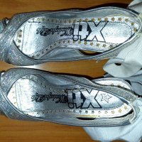 Дамски сребристи обувки , снимка 5 - Сандали - 33979663