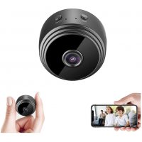 Мини Скрита Камера Smartis А9, Шпионска камера, Wireless, Full HD, Нощно виждане, Черен, снимка 1 - Камери - 36967908