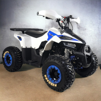 ATV на бензин 125 кубика MUDHAWK - Blue, снимка 1 - Мотоциклети и мототехника - 44776509