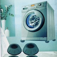 Aнтивибрационни обезшумяващи крачета за пералня, сушилня Digital One SP00340, Сиви, 4бр, снимка 3 - Перални - 37122612