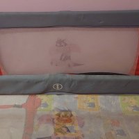 Детско сгъваемо легло с матрак и повивалник , снимка 1 - Бебешки легла и матраци - 37882903