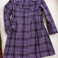 Детско лилаво палто за момиче , снимка 1 - Детски якета и елеци - 38462630