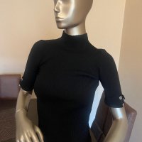 Дамско поло финно машинно плетиво ! Налично в черно , бяло и горчица !, снимка 1 - Блузи с дълъг ръкав и пуловери - 42181229