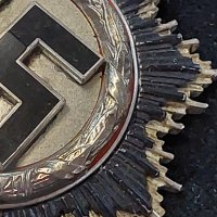 WW2 Орден на немски кръст,сребърен за военна заслуга(Deutsches Kreuz in Silber), снимка 10 - Колекции - 38054744
