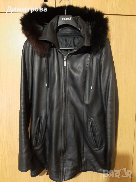 Дамско кожено яке, снимка 1