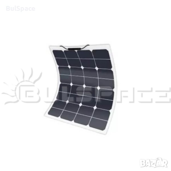 SOLMAX ГЪВКАВ СОЛАРЕН ПАНЕЛ 50W 12V, снимка 1