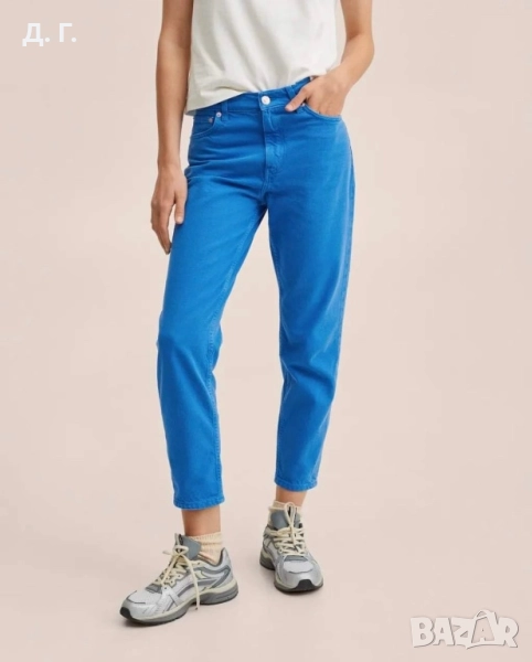 Сини дамски дънки, снимка 1