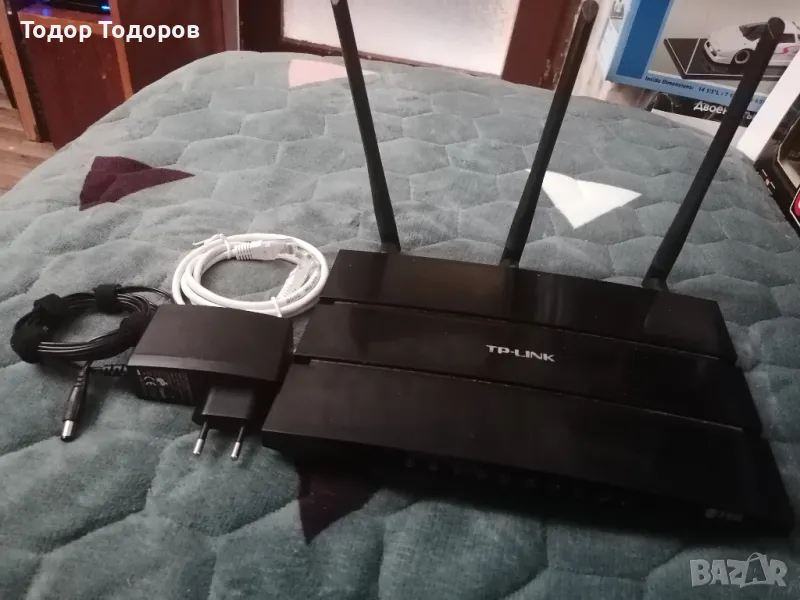 Рутер TP-Link N750 Wireless Dual Band Gigabit Router, снимка 1