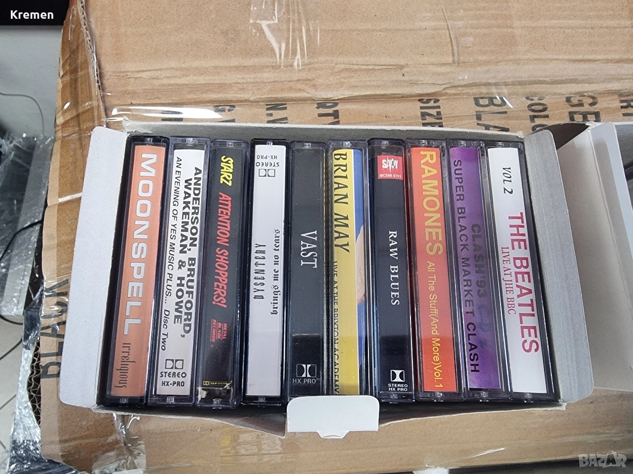 Аудио касети с един студиен запис, снимка 1