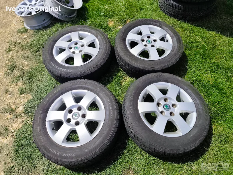 ПРОМО Алуминиеви Джанти за SKODA OCTAVIA 5x112 15 цола.Отлично състояние., снимка 1