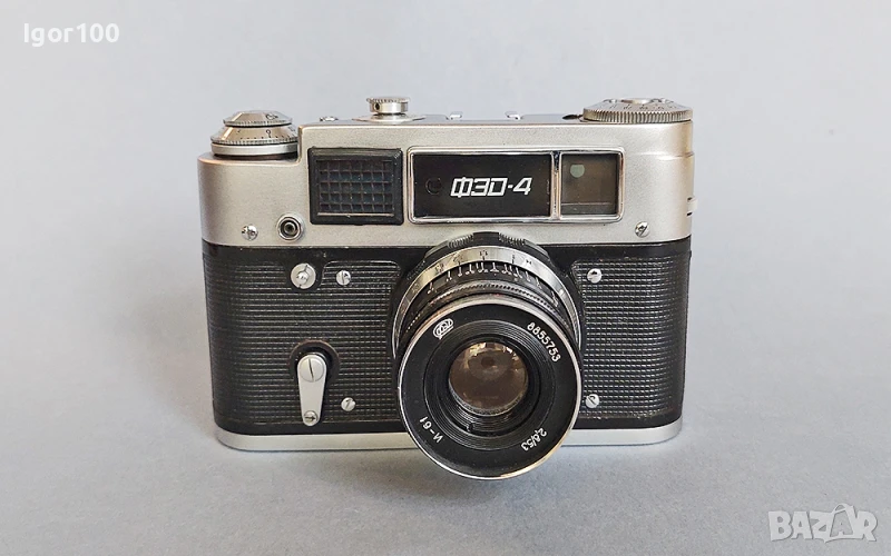 CLASSIC SOVIET CAMERA - ФЭД - 4, снимка 1