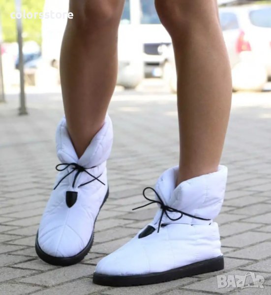 Равни апрески - бели - A80, снимка 1