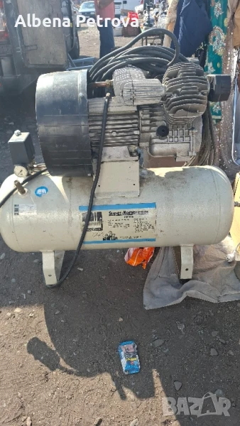 Компресор внос Германия работяш в отлично състояние без ръжда , снимка 1