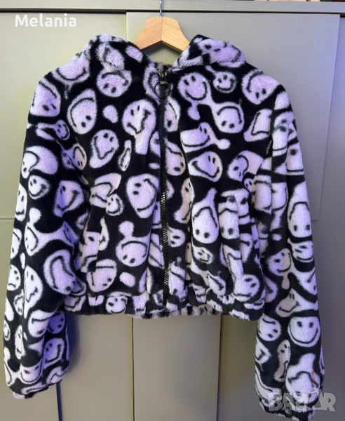   Пухкаво суичър-яке H&M + подарък клин Victoria Secret, снимка 1