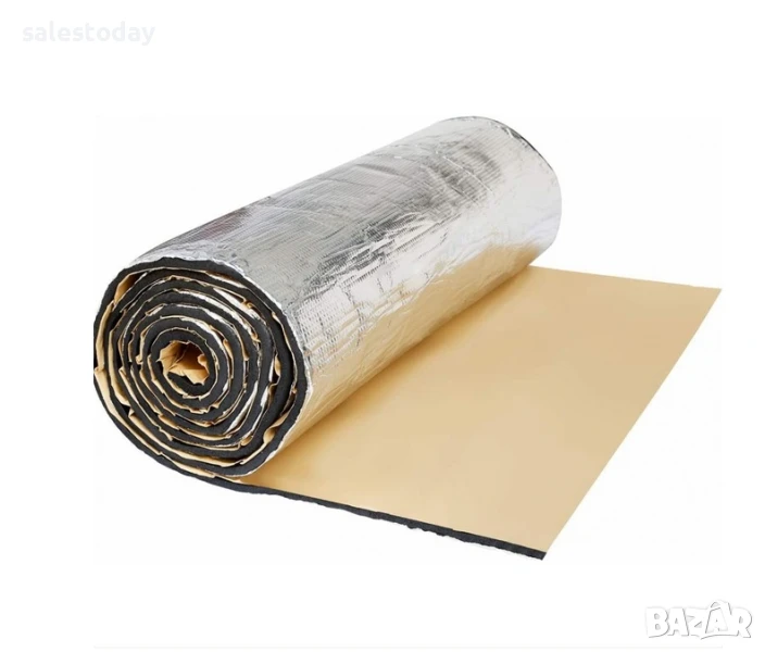 Шумоизолация за кола 5 метра, фолио, Виброизолация, снимка 1