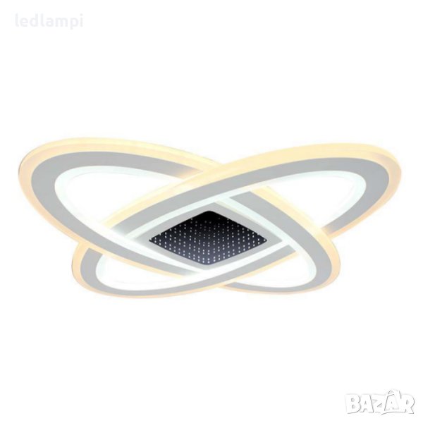 LED Плафониера 130W Димиране+Дистанционно Управление 3in1, снимка 1