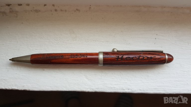 Дървена химикалка hector, снимка 1