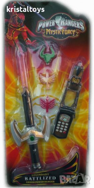 Пауър Рейнджърс комплект на картон POWER RANGERS, снимка 1