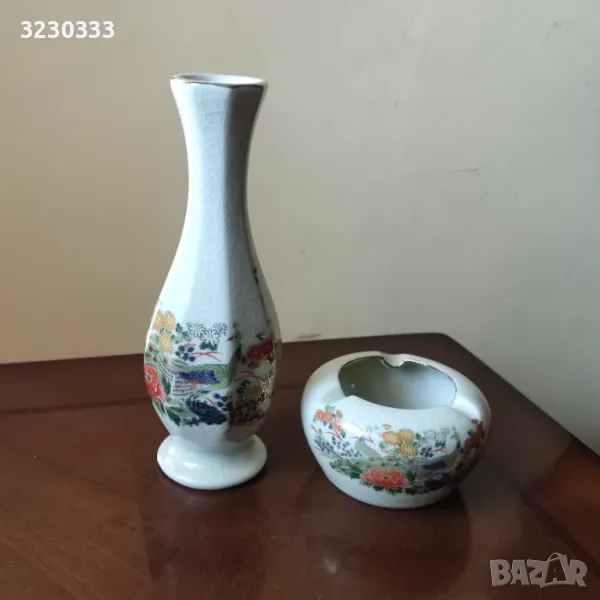 Порцеланова ваза,пепелник, снимка 1