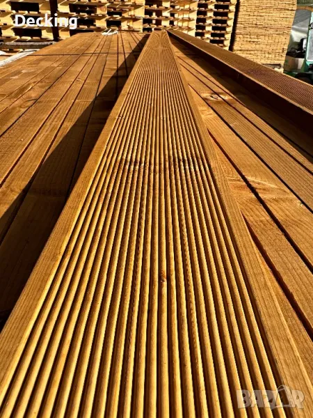 Декинг 14см - импрегниран, снимка 1