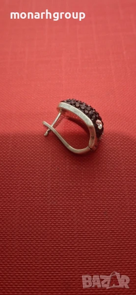 Сребърна обеца, снимка 1